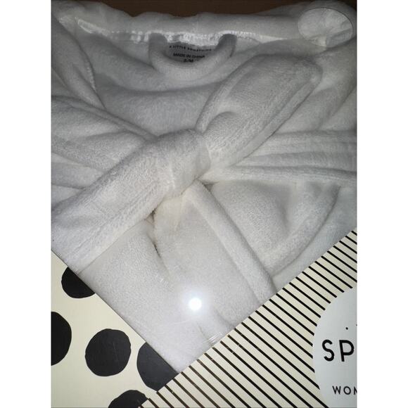 Premium Womens Plush Soft Robe Fuzzy Fluffy Warm Fleece Bathrobe Spa Robe S M - Picture 3 of 7